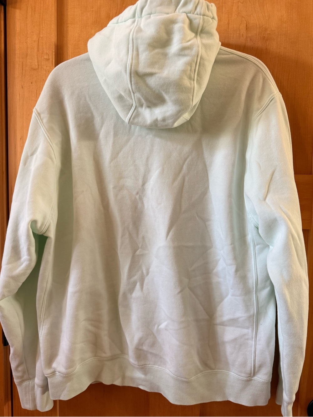 Nike Mint Green Pullover Hoodie with Embroidered Logo - Picture 3 of 6